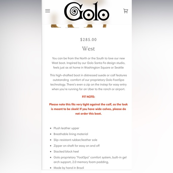 Golo x Free People West Boot - Picture 7 of 7